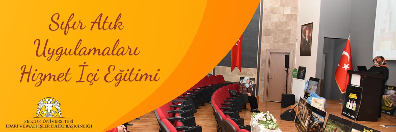 Sıfır Atık Uygulamaları Hizmet İçi Eğitimi